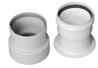 Переходной комплект на раздельные трубы 80 мм для конденс. котлов
