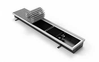 Конвектор Vitron с естественной конвекцией без вентилятора (глубина 75мм, ширина 300мм, длина 2500мм